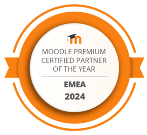 Siegel Moodle Premium Partner of the Year EMEA 2024